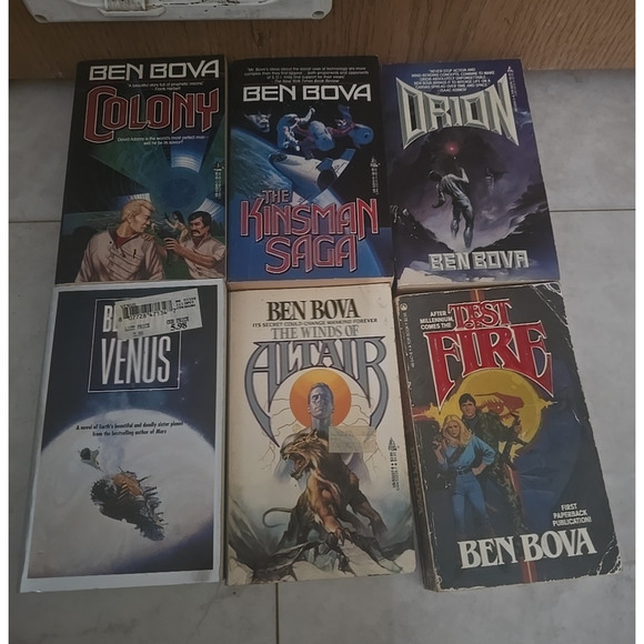 Lot of 6 Colony, Altair, Orion, The Kingsman Saga by Ben Bova Paperback Books - Picture 3 of 5